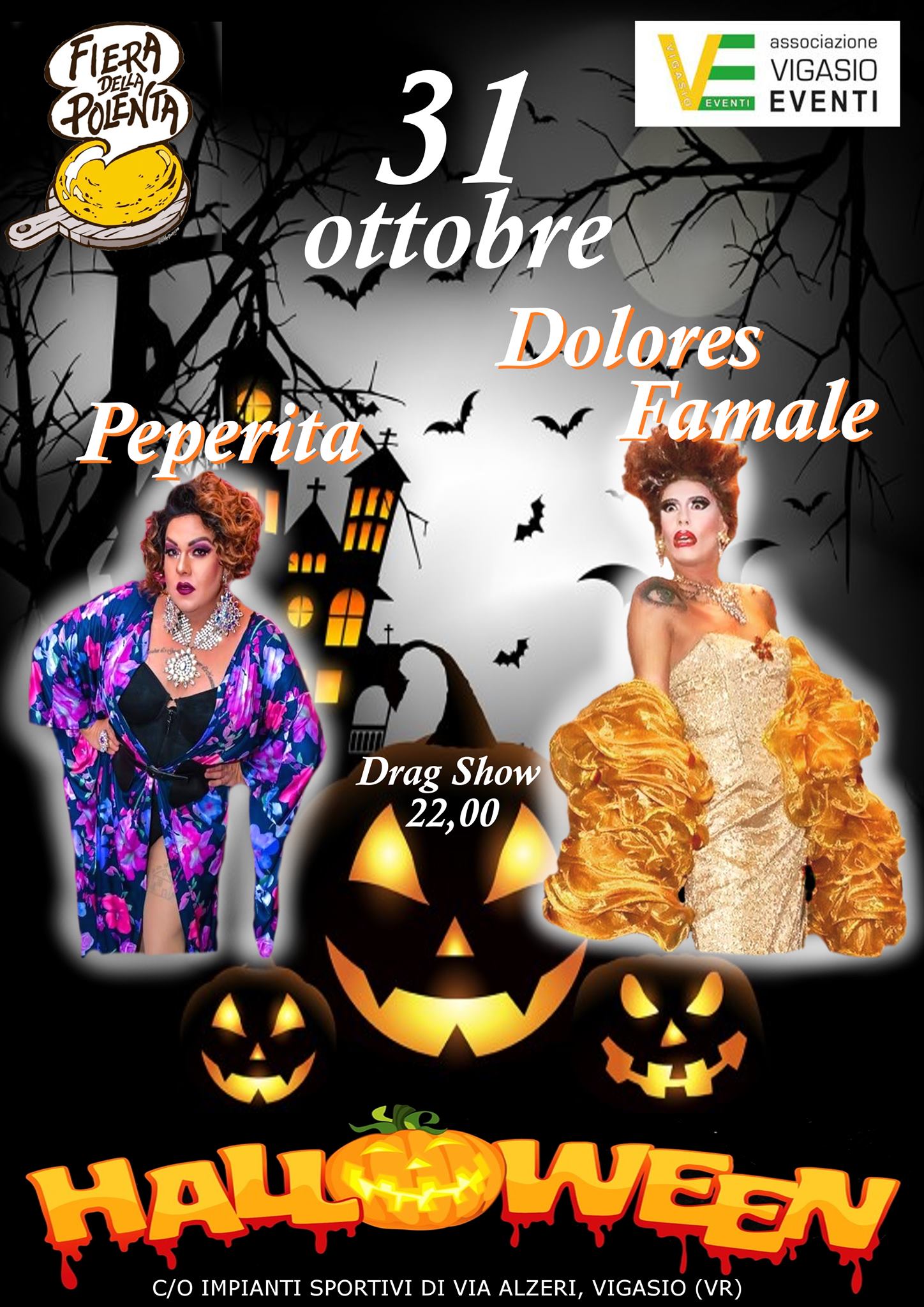 31 Ottobre 2019 Spettacolo Drag Queen