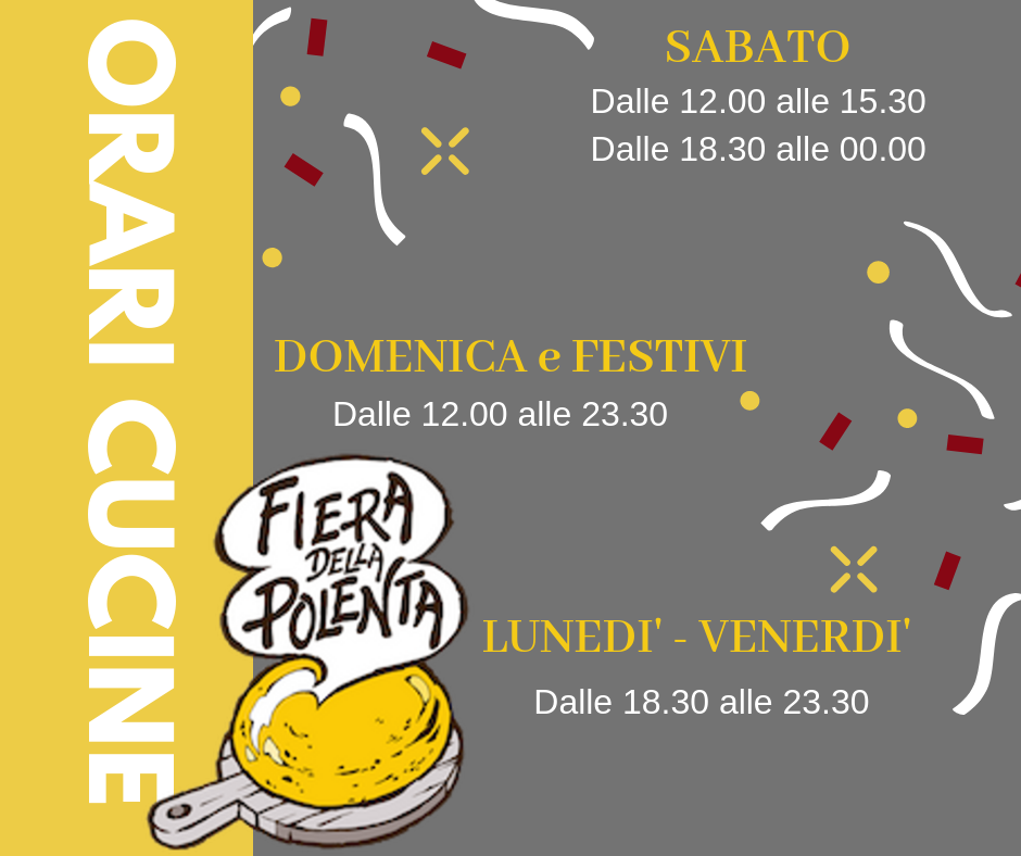 oraricucine festa della polenta
