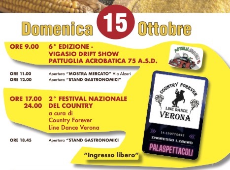 Domenica 15 ottobre