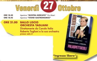 Venerdi 27 Ottobre