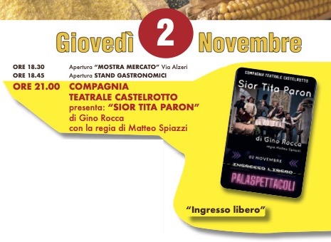 Giovedi 2 Novembre