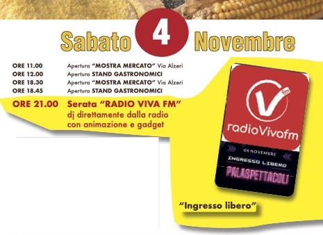 Sabato 4 Novembre